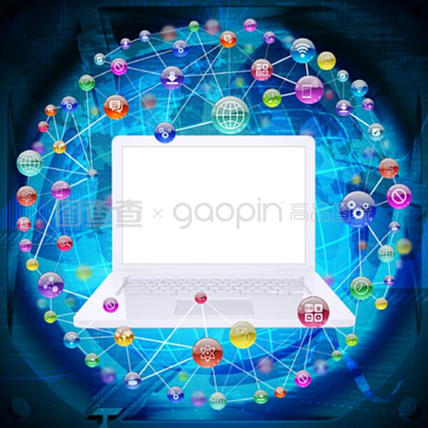 筆記本電腦與應(yīng)用程序圖標(biāo) 驅(qū)動(dòng)現(xiàn)代數(shù)字體驗(yàn)的技術(shù)開(kāi)發(fā)探索